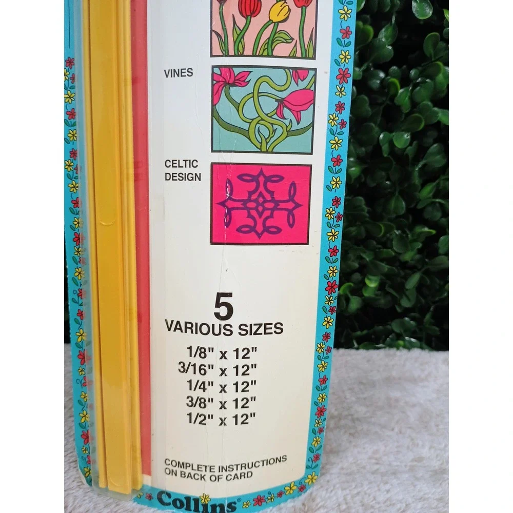 Collins‎ Quilters Press Bars Set of 5 Yellow Nylon High Heat Resistant C165